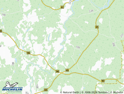 Mapa MICHELIN Pääsna - ViaMichelin