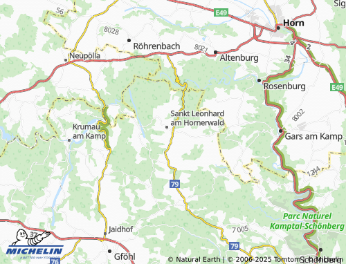 MICHELIN-Landkarte Wolfshoferamt - ViaMichelin