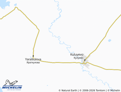 MICHELIN-Landkarte Yaltyrova - ViaMichelin