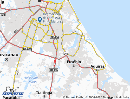 Mappa MICHELIN Coaçu - ViaMichelin