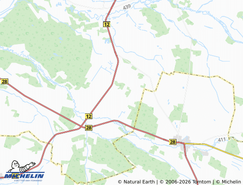 Mapa MICHELIN Knaplund - ViaMichelin