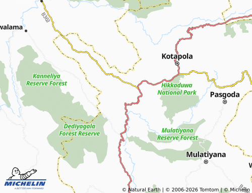Carte MICHELIN Rambukana West - ViaMichelin