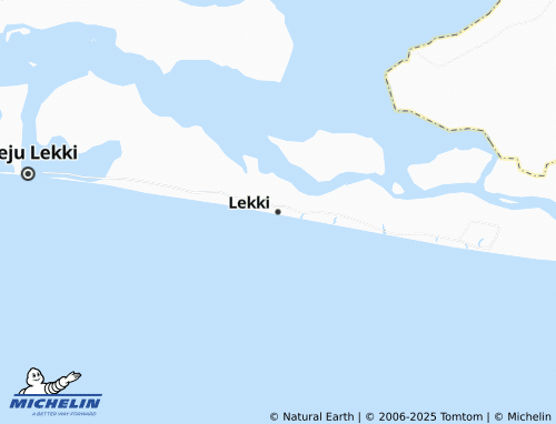 MICHELIN Lekki map - ViaMichelin