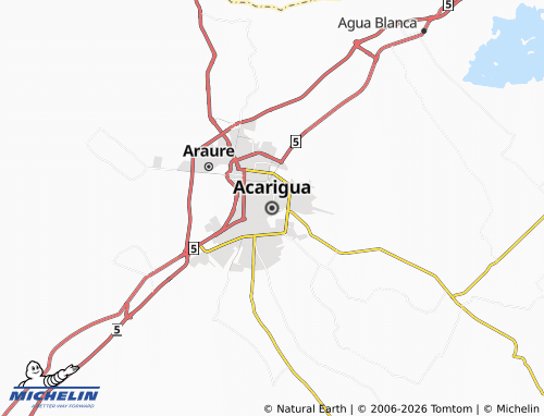 Mappa MICHELIN Acarigua - ViaMichelin