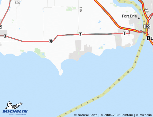 Mappa MICHELIN Crystal Beach - ViaMichelin