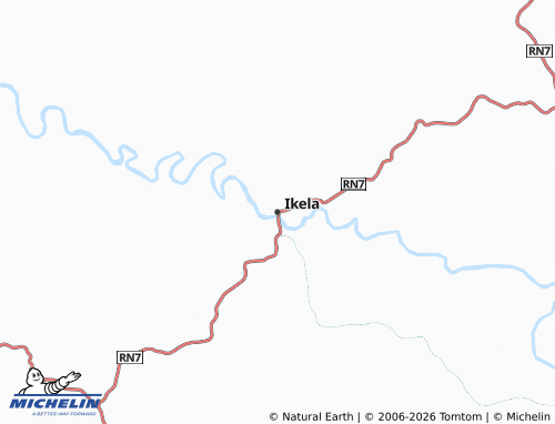 Mapa MICHELIN Ikela - ViaMichelin
