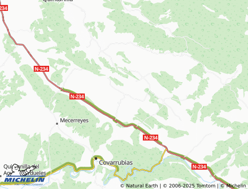 Kaart MICHELIN Quintanilla de las Viñas - ViaMichelin