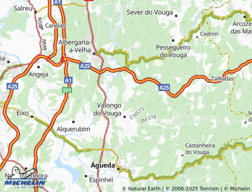 MICHELIN Beco map - ViaMichelin