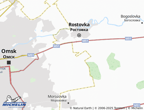 MICHELIN Zolotoy Ranet SNT poselok map - ViaMichelin