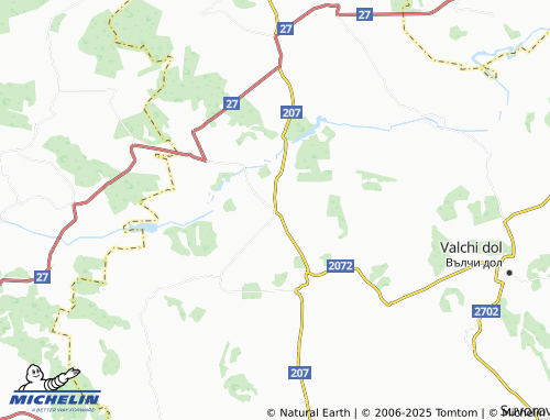 MICHELIN Kaloyan map - ViaMichelin