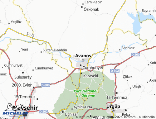 Carte MICHELIN Alaaddin - ViaMichelin