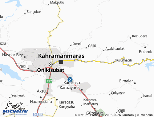 MICHELIN Doğu Kent map - ViaMichelin