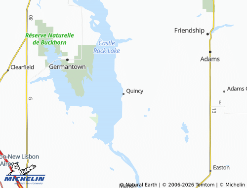 Carte MICHELIN Quincy - ViaMichelin