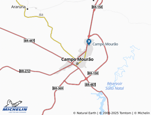 MICHELIN Vila Rio Grande map - ViaMichelin