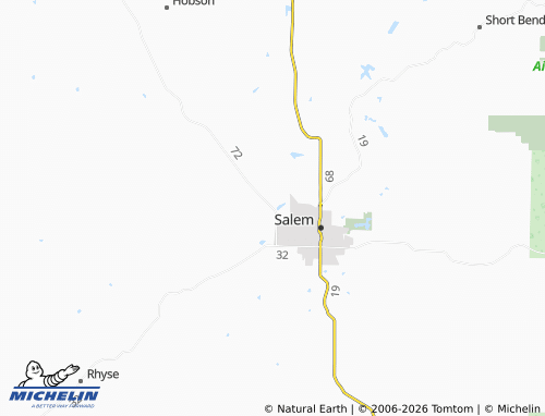 Mapa MICHELIN Spring Creek West - ViaMichelin