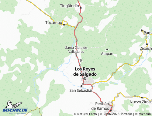 Mappa MICHELIN Obrera, Santa Clara - ViaMichelin