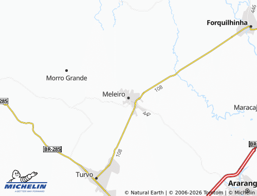 Mappa MICHELIN Meleiro - ViaMichelin