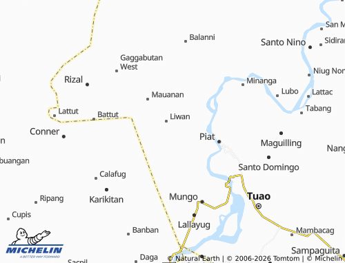 Mappa MICHELIN Gaddangao - ViaMichelin