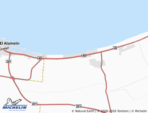 Mappa MICHELIN Qaryat Longh Beetsh - ViaMichelin