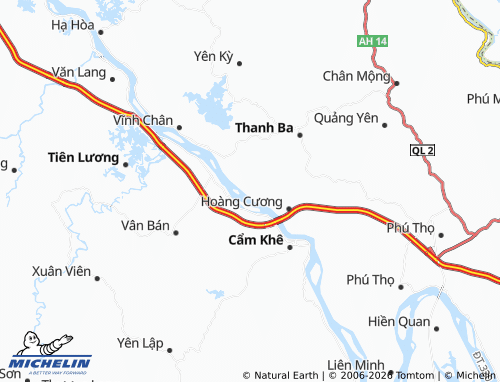 Mappa MICHELIN Mạn Lạn - ViaMichelin