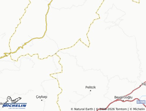 MICHELIN Sünlük map - ViaMichelin