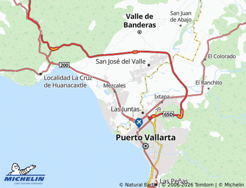 MICHELIN-Landkarte Valle Dorado - ViaMichelin