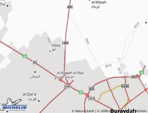 MICHELIN-Landkarte al-Narjis - ViaMichelin