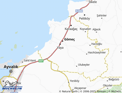 MICHELIN Hacıosman map - ViaMichelin