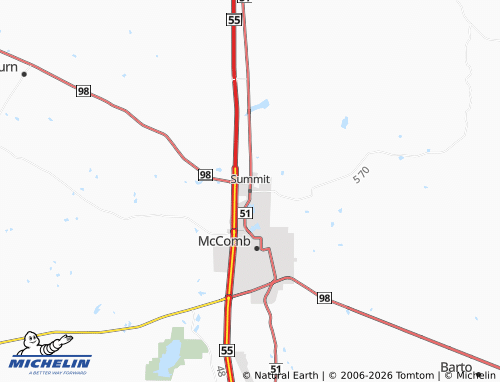 Mappa MICHELIN Summit - ViaMichelin