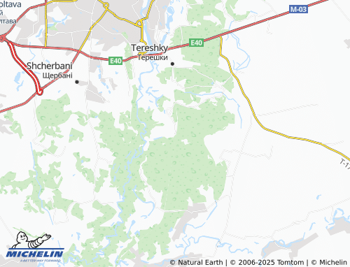MICHELIN Bezruchky map - ViaMichelin