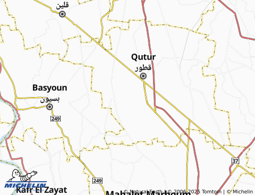 MICHELIN Shubra Beloulah El Sakhaweyah map - ViaMichelin