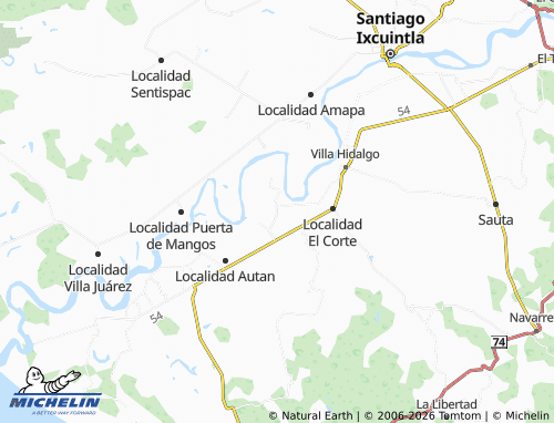 Mappa MICHELIN Localidad La Goma - ViaMichelin