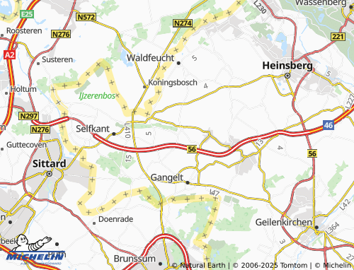 MICHELIN-Landkarte Buscherheide - ViaMichelin