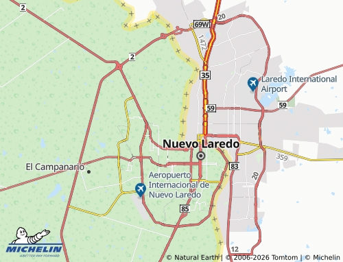 MICHELIN Las Alazanas map - ViaMichelin