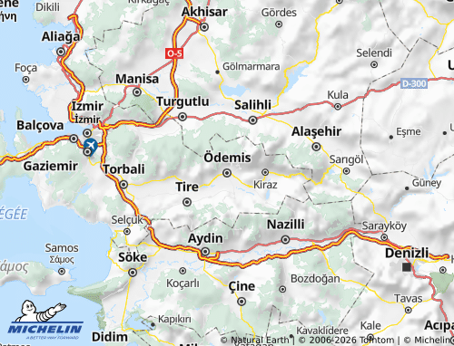 Mappa MICHELIN Ödemiş - ViaMichelin
