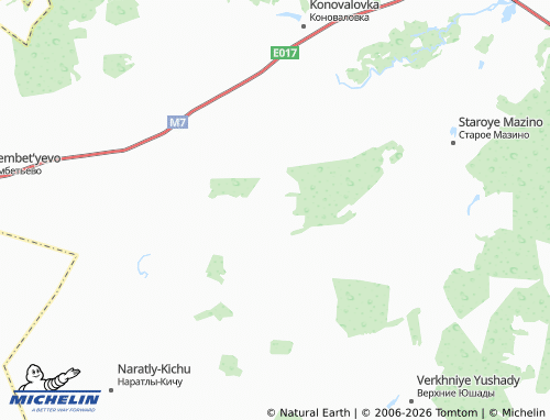 MICHELIN-Landkarte Topasevo - ViaMichelin
