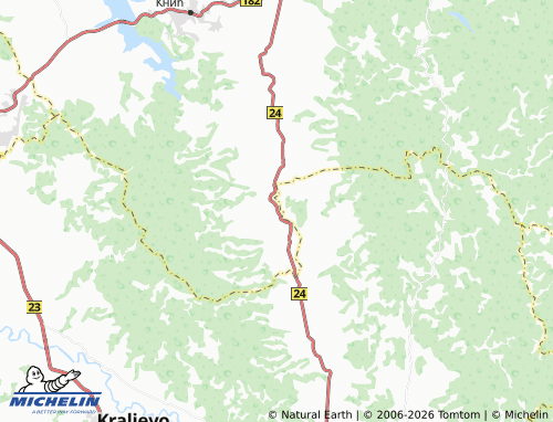 Mapa MICHELIN Guberevac - ViaMichelin