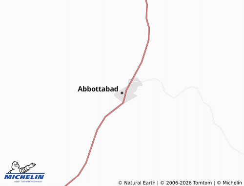 Mappa MICHELIN Abbottabad - ViaMichelin