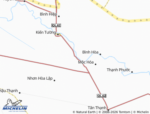 Mapa MICHELIN Tân Lập - ViaMichelin