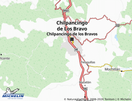 Mapa MICHELIN Tepeyac - ViaMichelin