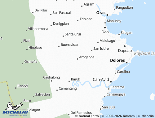 MICHELIN Aroganga map - ViaMichelin