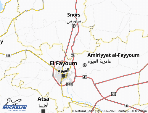 Carte MICHELIN al-'Alam - ViaMichelin