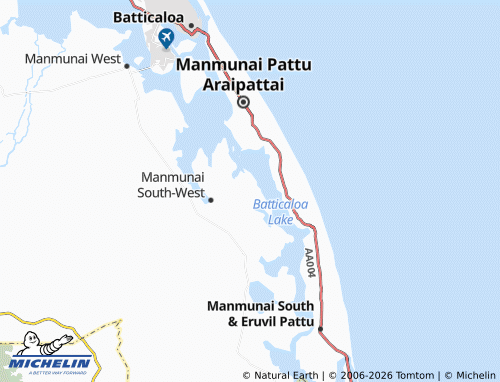 Mappa MICHELIN Pandariyaveli - ViaMichelin