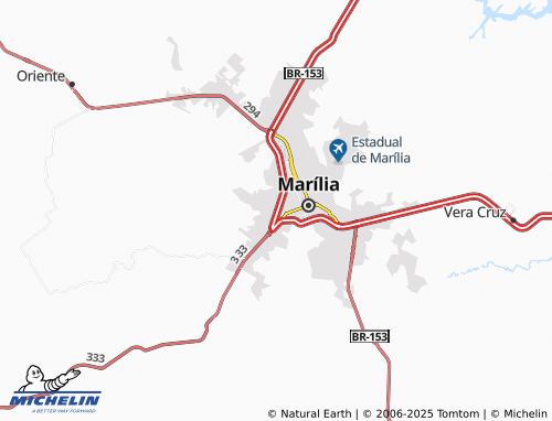 MICHELIN Chácara Eliana map - ViaMichelin