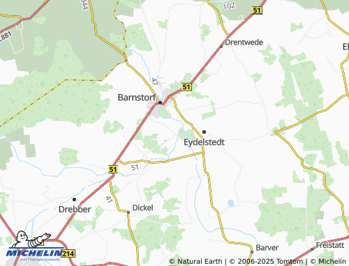 MICHELIN-Landkarte Rechtern - ViaMichelin