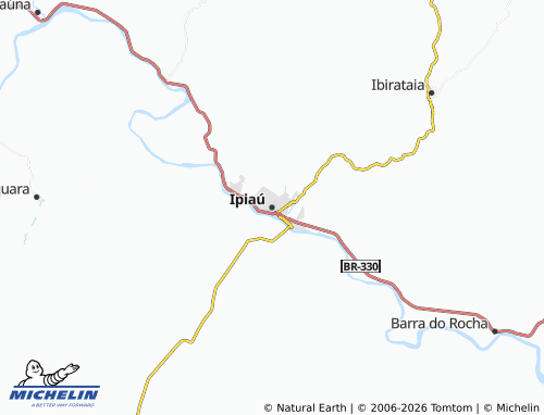Mappa MICHELIN Ipiaú - ViaMichelin