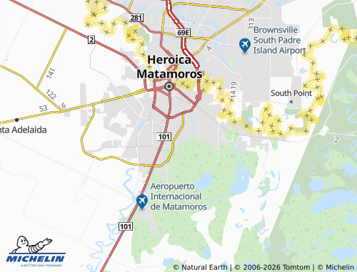 MICHELIN San Fernando map - ViaMichelin