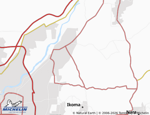 MICHELIN Kisabe map - ViaMichelin