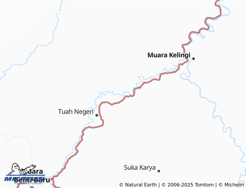MICHELIN Lubuk Rumbai map - ViaMichelin