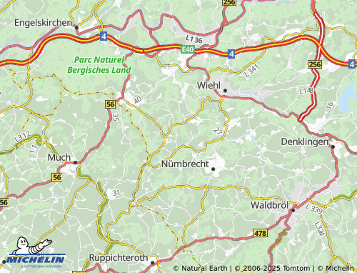 MICHELIN Hasenberg map - ViaMichelin